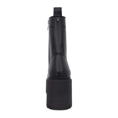 WINDSOR SMITH ΓΥΝΑΙΚΕΙΑ ΔΕΡΜΑΤΙΝΑ ΑΡΒΥΛΑΚΙΑ TOTALLY BOOTIES BLACK - Image 4