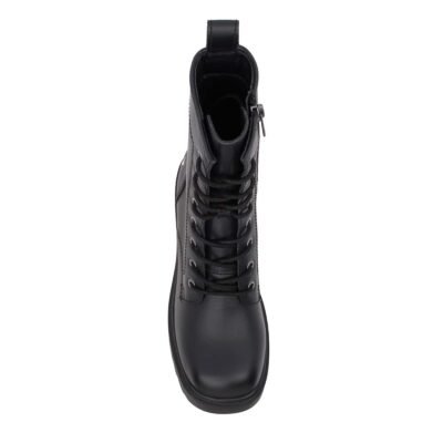WINDSOR SMITH ΓΥΝΑΙΚΕΙΑ ΔΕΡΜΑΤΙΝΑ ΑΡΒΥΛΑΚΙΑ TOTALLY BOOTIES BLACK - Image 6