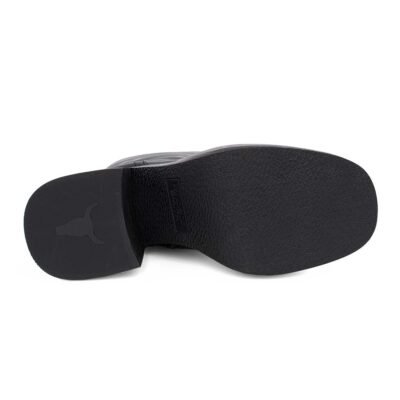 WINDSOR SMITH ΓΥΝΑΙΚΕΙΕΣ ΔΕΡΜΑΤΙΝΕΣ ΜΠΟΤΕΣ NICHE BOOTS BLACK - Image 4