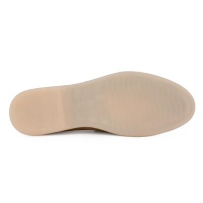 KOMIS & KOMIS ΓΥΝΑΙΚΕΙΑ ΔΕΡΜΑΤΙΝΑ LOAFERS C500 TAUPE SUEDE - Image 5