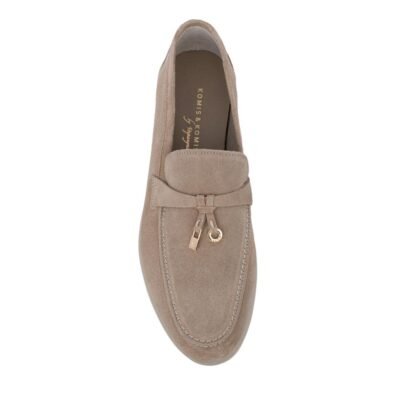 KOMIS & KOMIS ΓΥΝΑΙΚΕΙΑ ΔΕΡΜΑΤΙΝΑ LOAFERS C500 ARDESIA SUEDE - Image 5