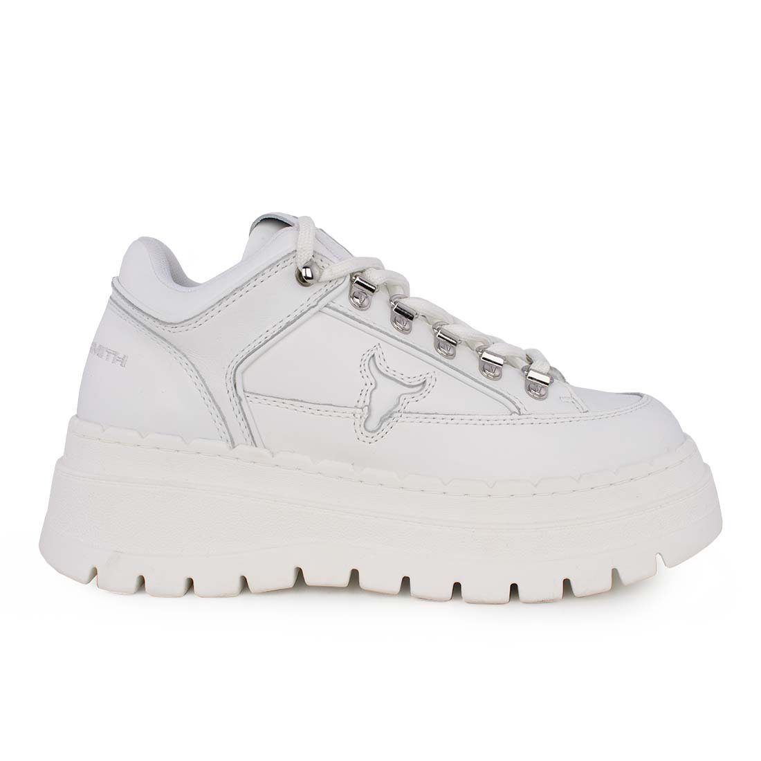 WINDSOR SMITH ΓΥΝΑΙΚΕΙΑ ΔΕΡΜΑΤΙΝΑ SNEAKERS ULTIMATUM LEATHER SNEAKERS WHITE