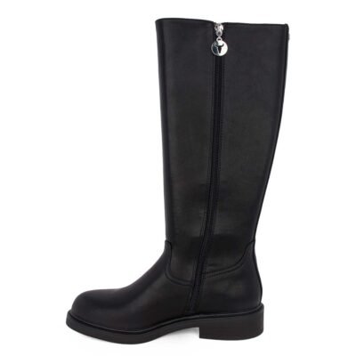 WINDSOR SMITH ΓΥΝΑΙΚΕΙΕΣ ΔΕΡΜΑΤΙΝΕΣ ΜΠΟΤΕΣ BLESSING BOOTS BLACK - Image 3