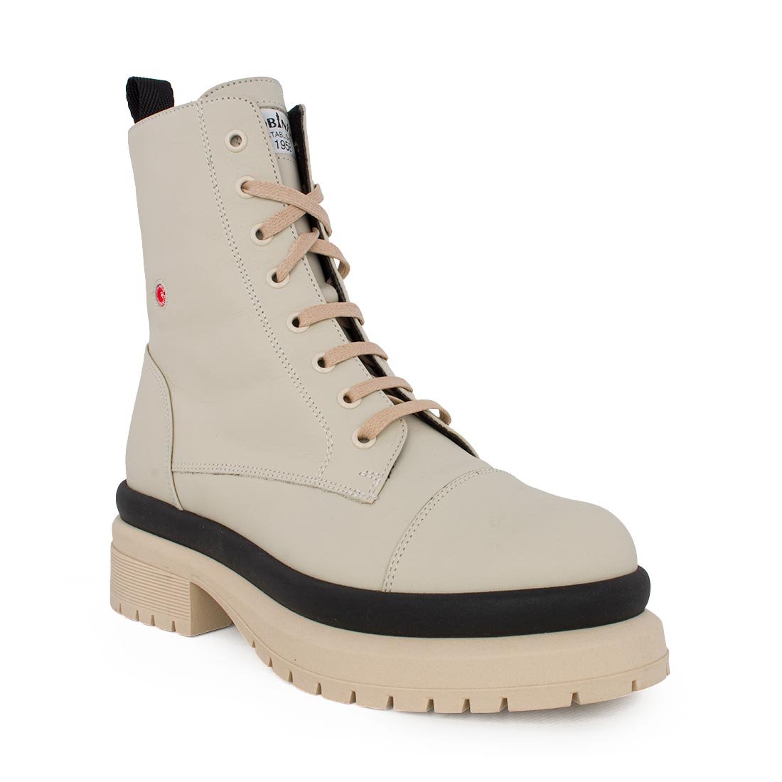 ROBINSON ΓΥΝΑΙΚΕΙΑ ΔΕΡΜΑΤΙΝΑ ΑΡΒΥΛΑΚΙΑ 113055 IVORY - Image 2