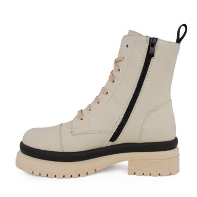 ROBINSON ΓΥΝΑΙΚΕΙΑ ΔΕΡΜΑΤΙΝΑ ΑΡΒΥΛΑΚΙΑ 113055 IVORY - Image 3