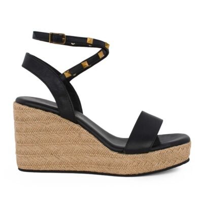 KOMIS & KOMIS ΓΥΝΑΙΚΕΙΕΣ ΔΕΡΜΑΤΙΝΕΣ ΠΛΑΤΦΟΡΜΕΣ A402 BLACK