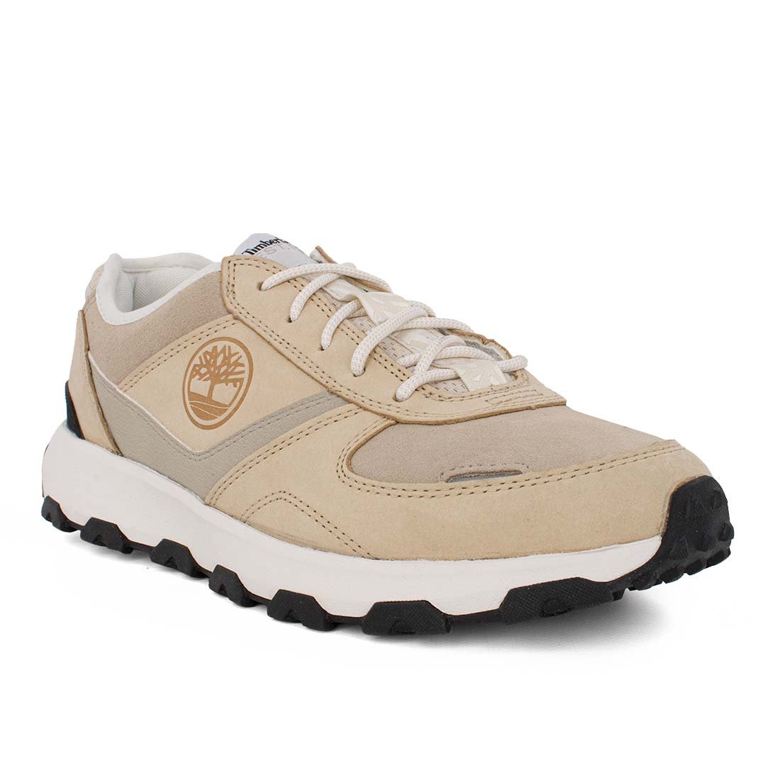 TIMBERLAND ΑΝΔΡΙΚΑ ΔΕΡΜΑΤΙΝΑ SNEAKERS WINSOR PARK LOW LIGHT BEIGE NUBUCK - Image 2