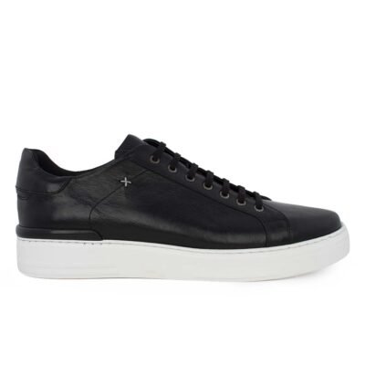 KRICKET ΑΝΔΡΙΚΑ ΔΕΡΜΑΤΙΝΑ SNEAKERS 4400 BLACK