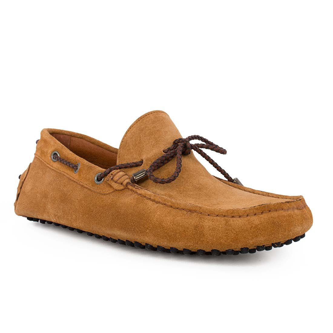 KRICKET ΑΝΔΡΙΚΑ ΔΕΡΜΑΤΙΝΑ DRIVER MOCASSINS K541 TABACCO SUEDE - Image 2