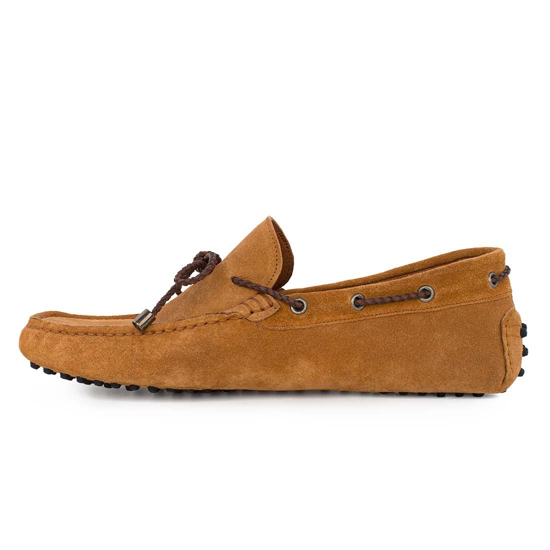 KRICKET ΑΝΔΡΙΚΑ ΔΕΡΜΑΤΙΝΑ DRIVER MOCASSINS K541 TABACCO SUEDE - Image 3
