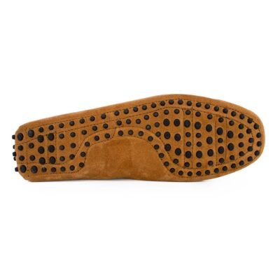 KRICKET ΑΝΔΡΙΚΑ ΔΕΡΜΑΤΙΝΑ DRIVER MOCASSINS K541 TABACCO SUEDE - Image 4
