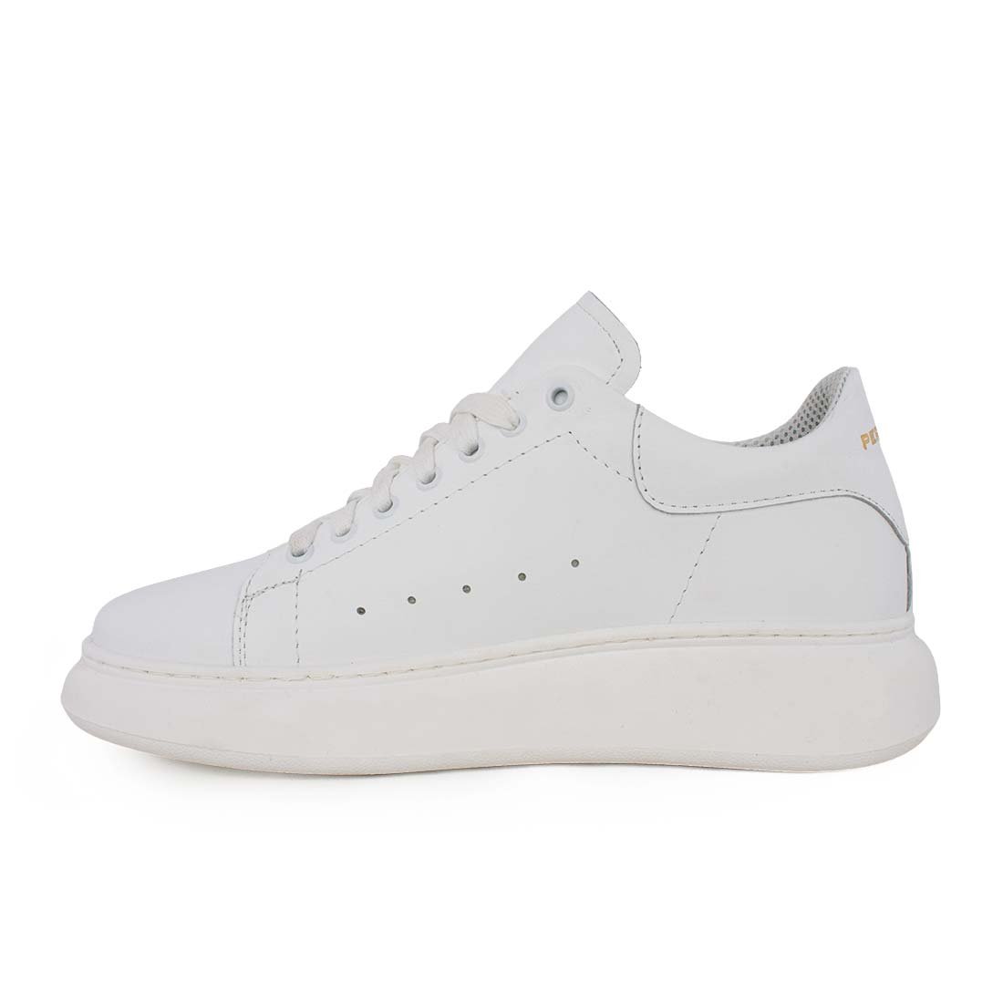 PERLAMODA ΑΝΔΡΙΚΑ ΔΕΡΜΑΤΙΝΑ SNEAKERS REY1K WHITE NAPPA - Image 3