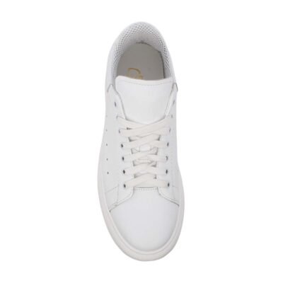 PERLAMODA ΑΝΔΡΙΚΑ ΔΕΡΜΑΤΙΝΑ SNEAKERS REY1K WHITE NAPPA - Image 5
