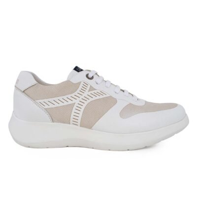CALLAGHAN ΑΝΔΡΙΚΑ ΔΕΡΜΑΤΙΝΑ COMFORT SNEAKERS 16600 WHITE