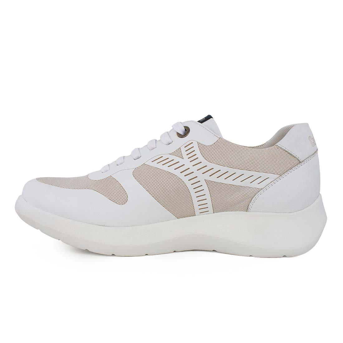 CALLAGHAN ΑΝΔΡΙΚΑ ΔΕΡΜΑΤΙΝΑ COMFORT SNEAKERS 16600 WHITE - Image 3