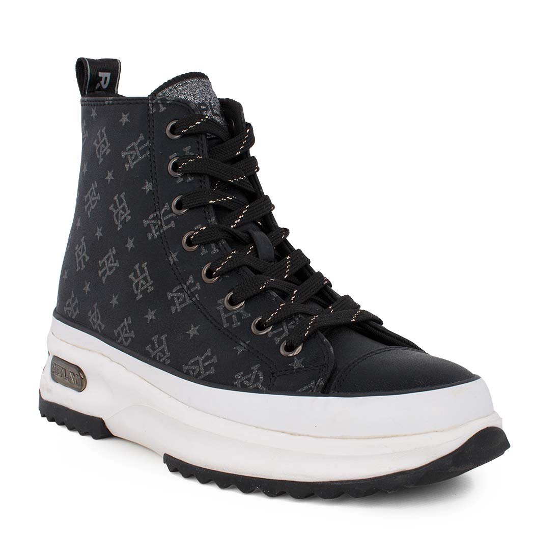 REPLAY ΓΥΝΑΙΚΕΙΑ ΣΠΟΡ ΜΠΟΤΑΚΙΑ AQUA RY RV1H0017S 0003 BLACK - Image 2