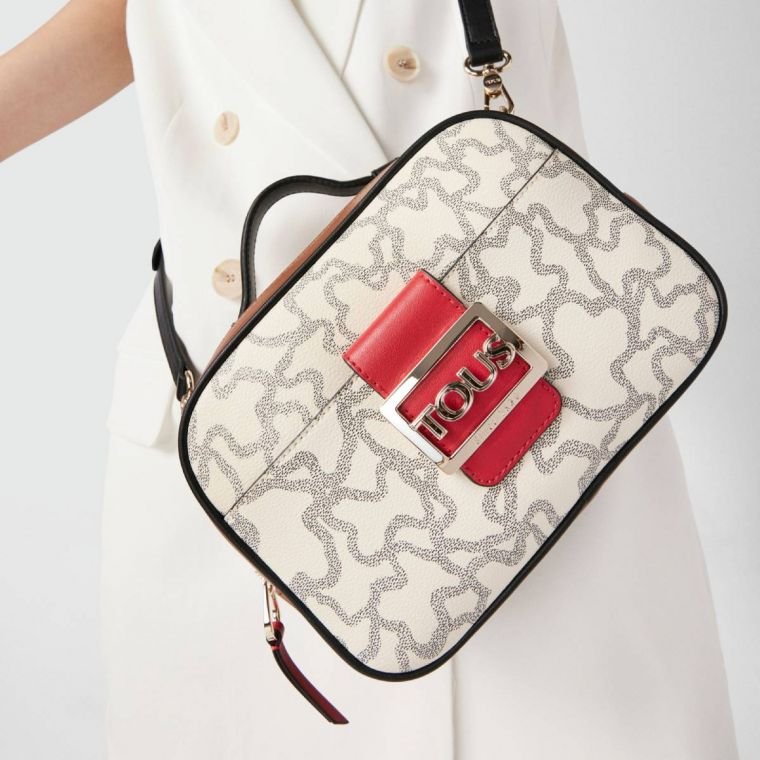 TOUS ΓΥΝΑΙΚΕΙΑ CROSSBODY ΤΣΑΝΤΑ BANDOLERA REPORTER K ICON MULTI-BEIGE - Image 3