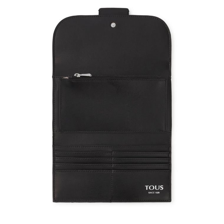 TOUS ΓΥΝΑΙΚΕΙΟ ΠΟΡΤΟΦΟΛΙ BILLETERA M.AMAYA K ICON MULTI-BLACK - Image 4