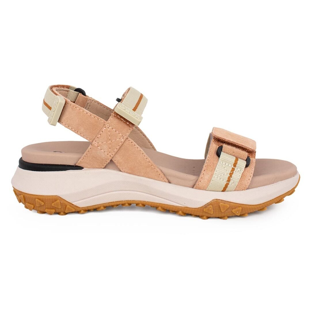 GEOX ΓΥΝΑΙΚΕΙΑ SPORT ΠΕΔΙΛΑ SORAPIS+GRIP B PEACH/BEIGE SUEDE