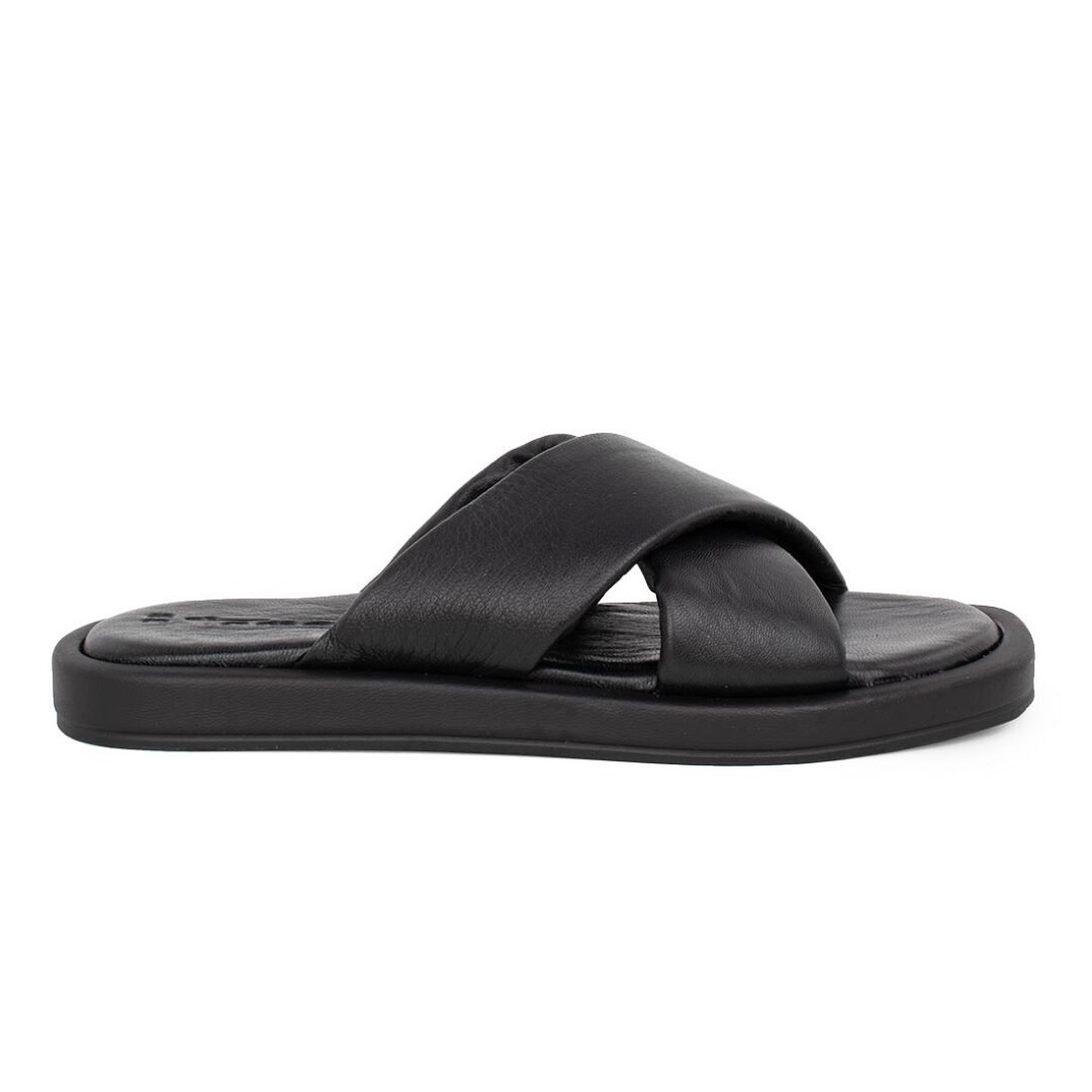 TAMARIS ΓΥΝΑΙΚΕΙΕΣ ΔΕΡΜΑΤΙΝΕΣ FLAT ΠΑΝΤΟΦΛΕΣ 1-27118-20 001 ΜΑΥΡΕΣ