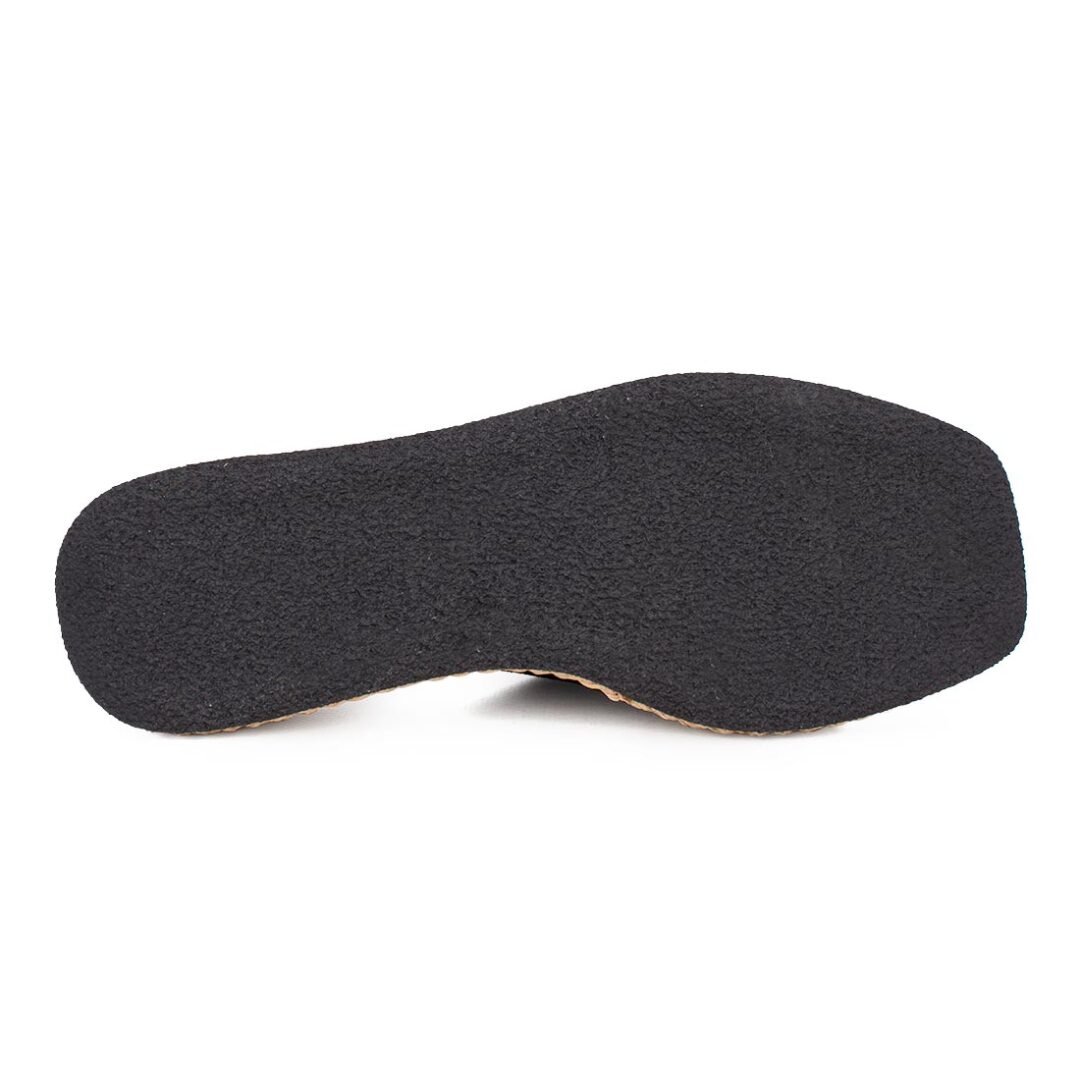 KOMIS & KOMIS ΓΥΝΑΙΚΕΙΕΣ ΔΕΡΜΑΤΙΝΕΣ FLATFORM ΠΑΝΤΟΦΛΕΣ B81 BLACK SUEDE - Image 4