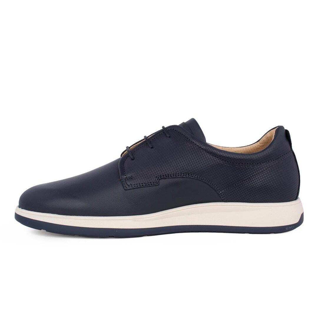 BOSS SHOES ΑΝΔΡΙΚΑ ΔΕΡΜΑΤΙΝΑ OXFORD ZA267 BLUE - Image 3