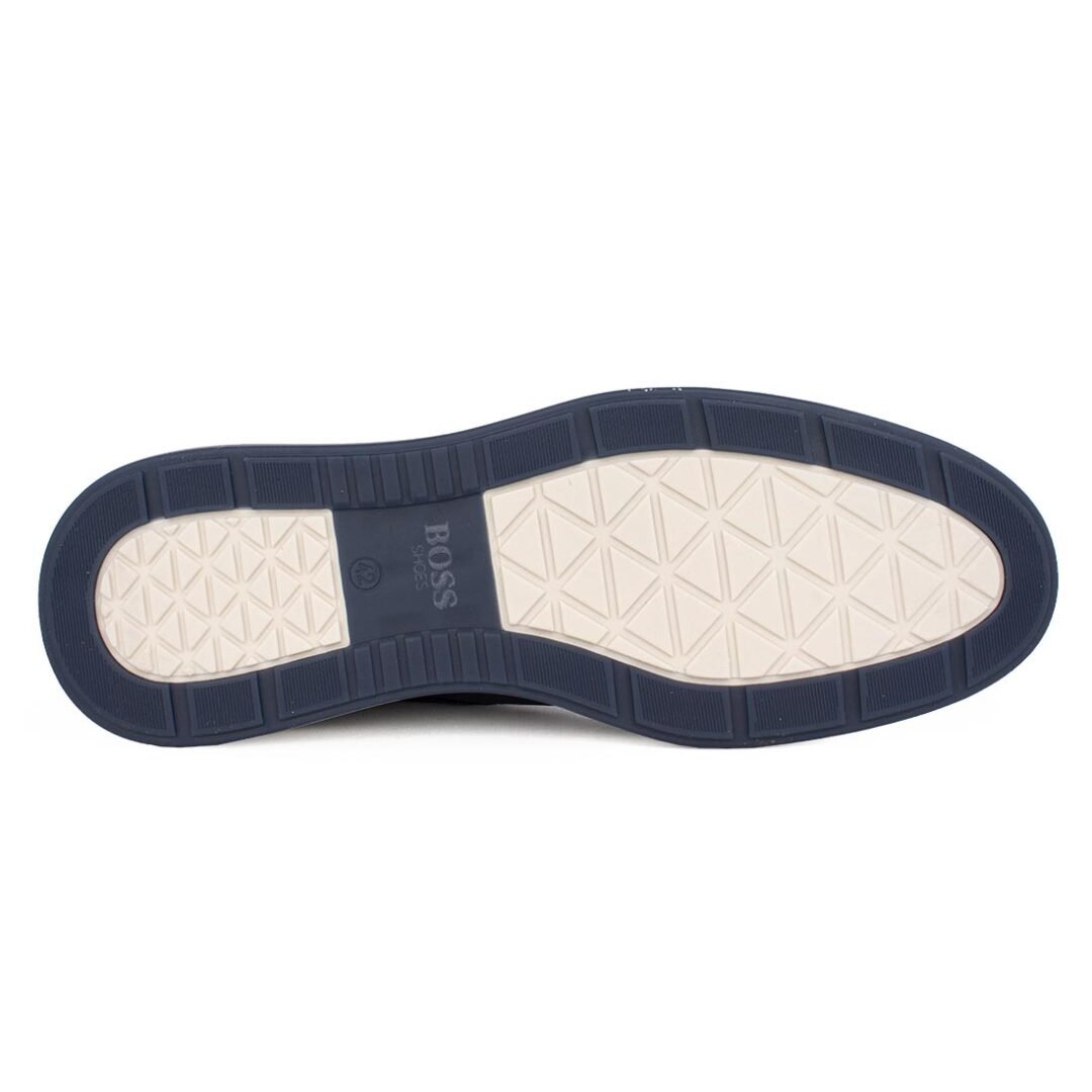 BOSS SHOES ΑΝΔΡΙΚΑ ΔΕΡΜΑΤΙΝΑ OXFORD ZA267 BLUE - Image 4