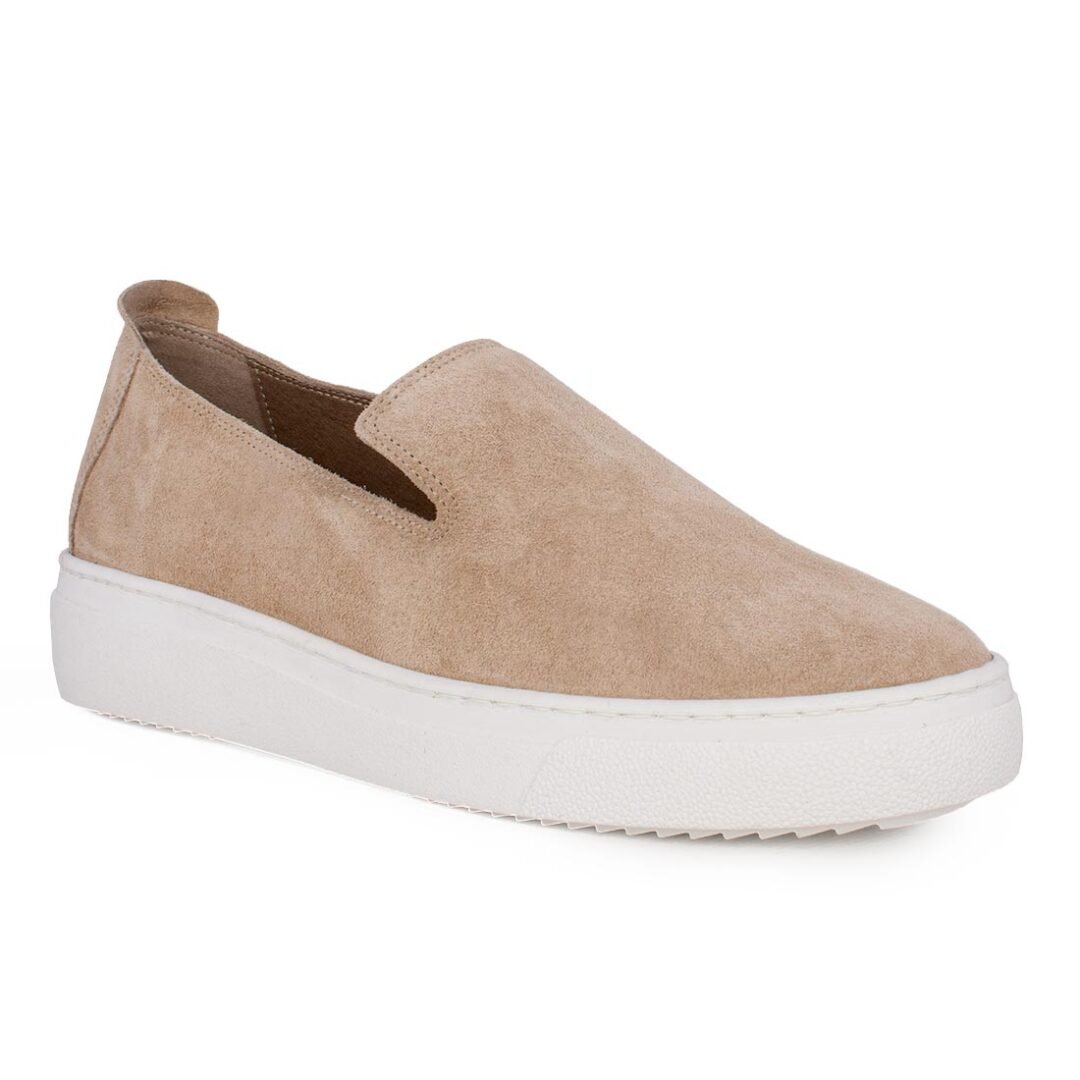 KOMIS & KOMIS ΓΥΝΑΙΚΕΙΑ ΔΕΡΜΑΤΙΝΑ LOAFERS B600 ΠΟΥΡΟ SUEDE - Image 2