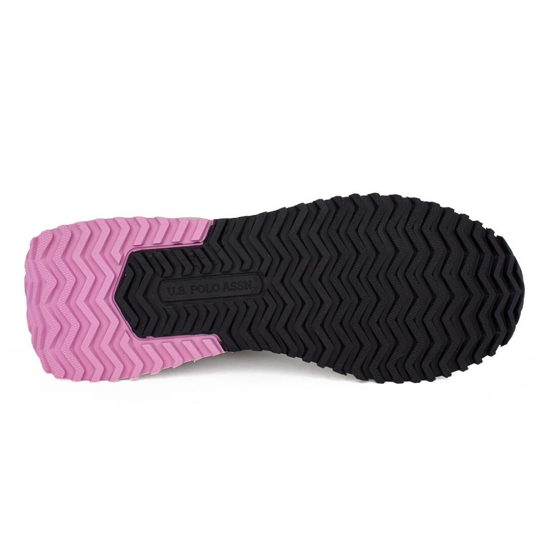 US POLO ΓΥΝΑΙΚΕΙΑ SNEAKERS BAYLE001 WHITE/LILA - Image 4