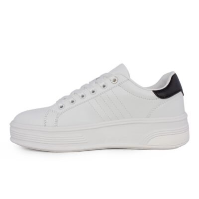 US POLO ΓΥΝΑΙΚΕΙΑ SNEAKERS ASUKA001A WHITE/BLACK - Image 3