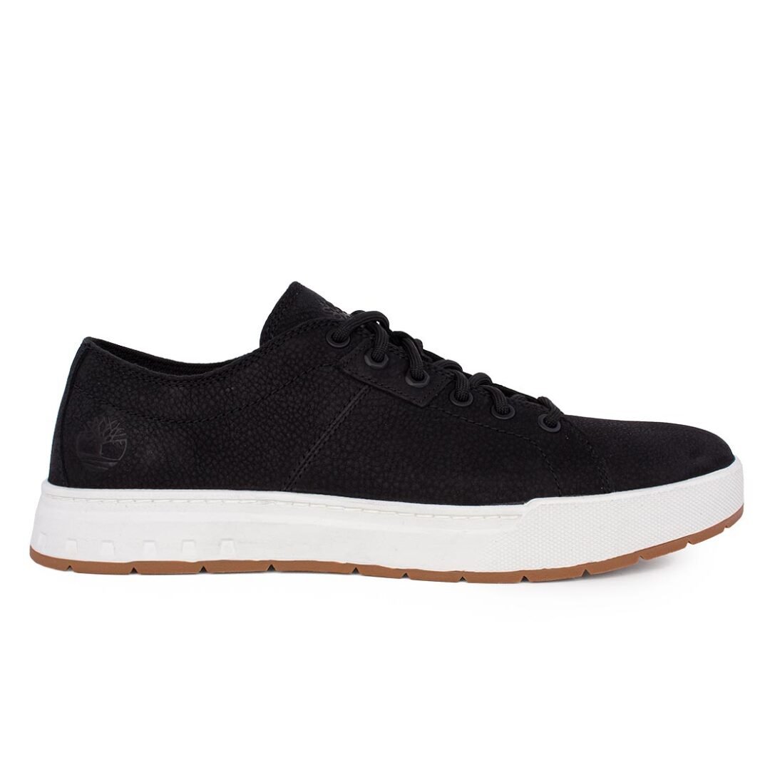 TIMBERLAND ΑΝΔΡΙΚΑ ΔΕΡΜΑΤΙΝΑ SNEAKERS MAPLE GROVE LACE UP 0A6A2D W05 BLACK NUBUCK