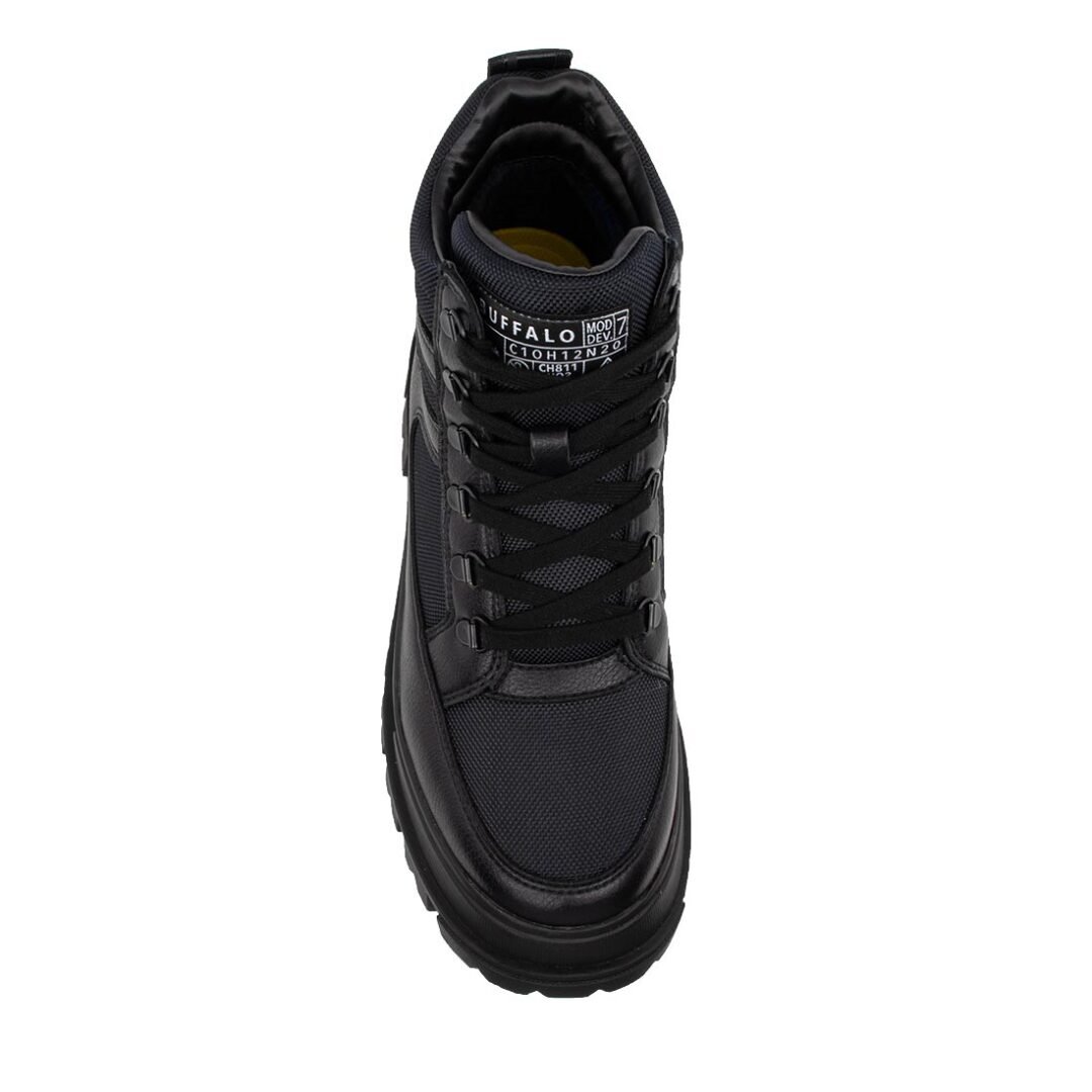 BUFFALO ΑΝΔΡΙΚΑ ΜΠΟΤΑΚΙΑ ASPHA COM MID MEN BLACK - Image 5