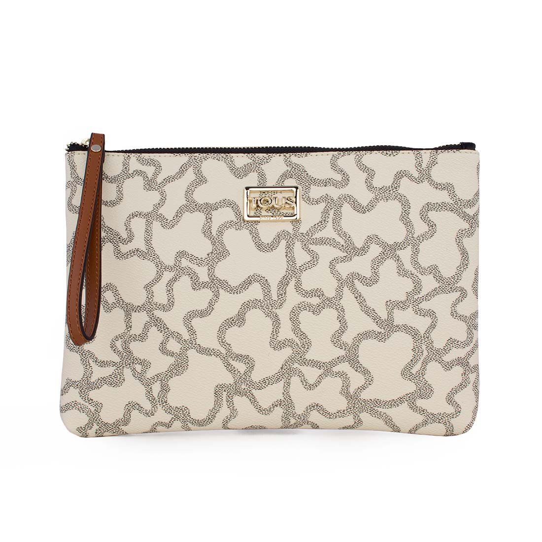 TOUS ΓΥΝΑΙΚΕΙΑ ΤΣΑΝΤΑ ΦΑΚΕΛΟΣ ΧΕΙΡΟΣ CLUTCH K ICON MULTI/BEIGE