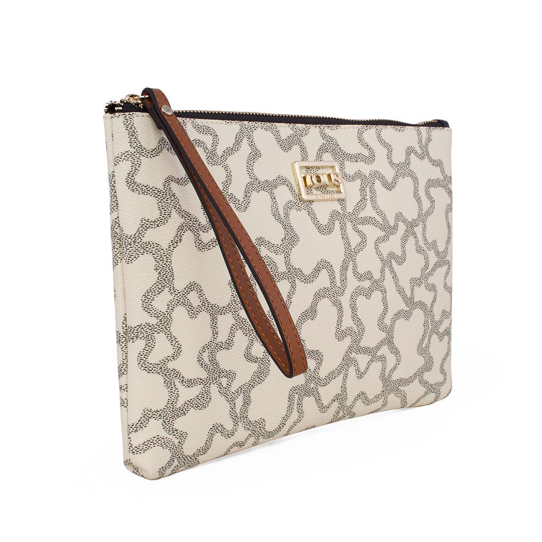 TOUS ΓΥΝΑΙΚΕΙΑ ΤΣΑΝΤΑ ΦΑΚΕΛΟΣ ΧΕΙΡΟΣ CLUTCH K ICON MULTI/BEIGE - Image 6