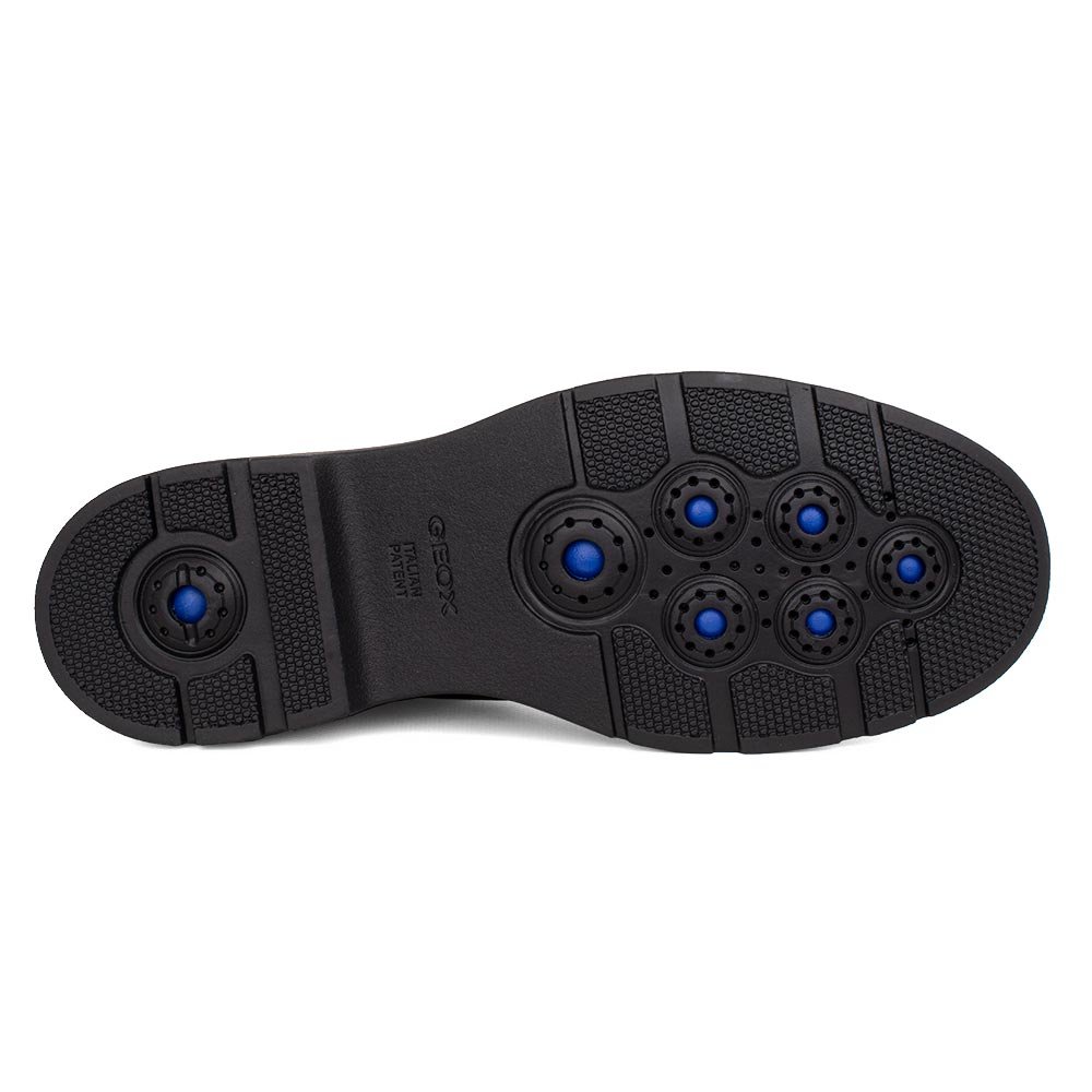 GEOX ΑΝΔΡΙΚΑ ΔΕΡΜΑΤΙΝΑ COMFORT CHELSEA ΜΠΟΤΑΚΙΑ SPHERICA EC1 C ΜΑΥΡΑ - Image 4