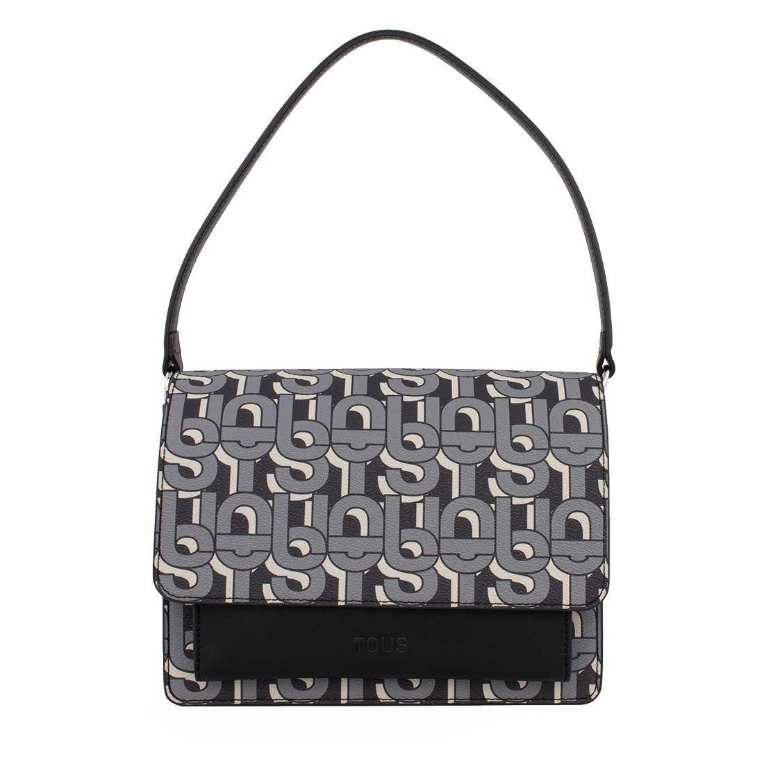 TOUS ΓΥΝΑΙΚΕΙΑ CROSSBODY ΤΣΑΝΤΑ BANDOLERA MEDIUM AUDREE T MANIFESTO BLACK