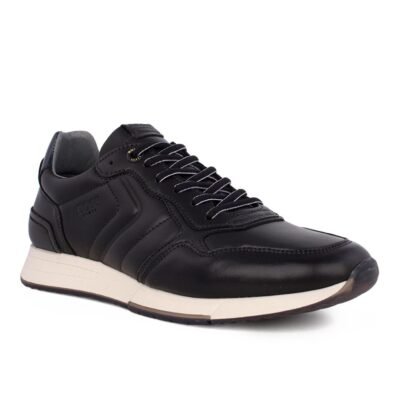 BOSS SHOES ΑΝΔΡΙΚΑ ΔΕΡΜΑΤΙΝΑ SNEAKERS ZX290/B BLACK - Image 2