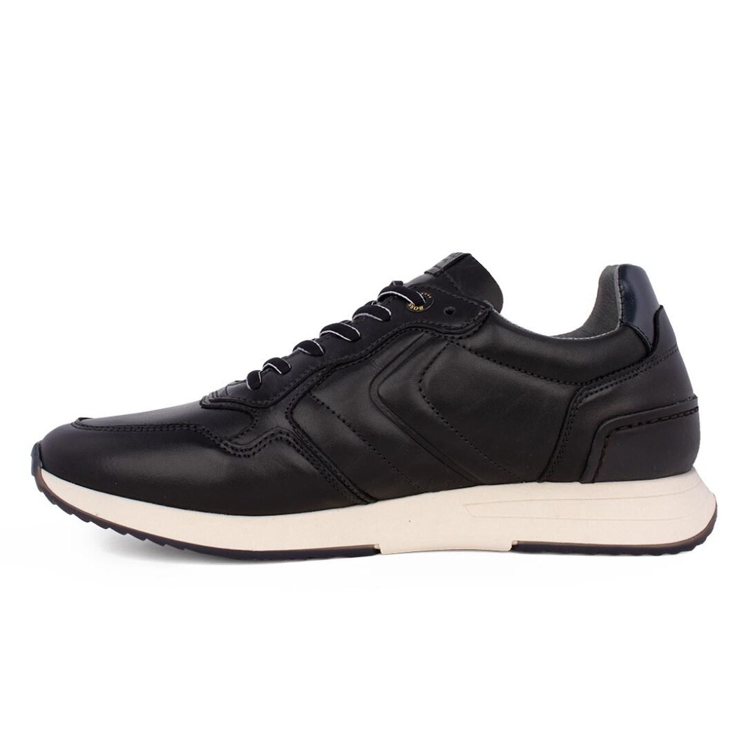 BOSS SHOES ΑΝΔΡΙΚΑ ΔΕΡΜΑΤΙΝΑ SNEAKERS ZX290/B BLACK - Image 3