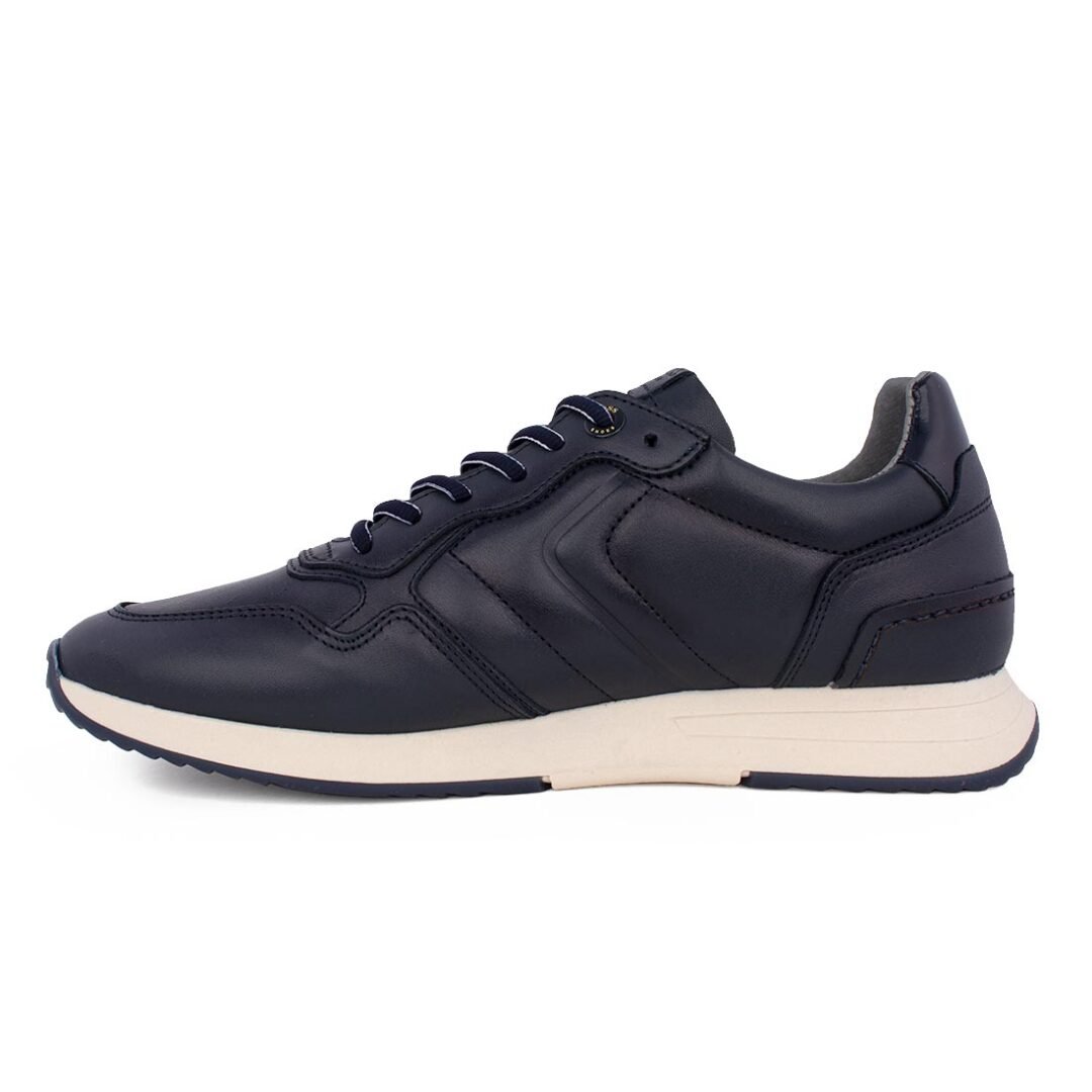 BOSS SHOES ΑΝΔΡΙΚΑ ΔΕΡΜΑΤΙΝΑ SNEAKERS ZX290/B BLUE - Image 3