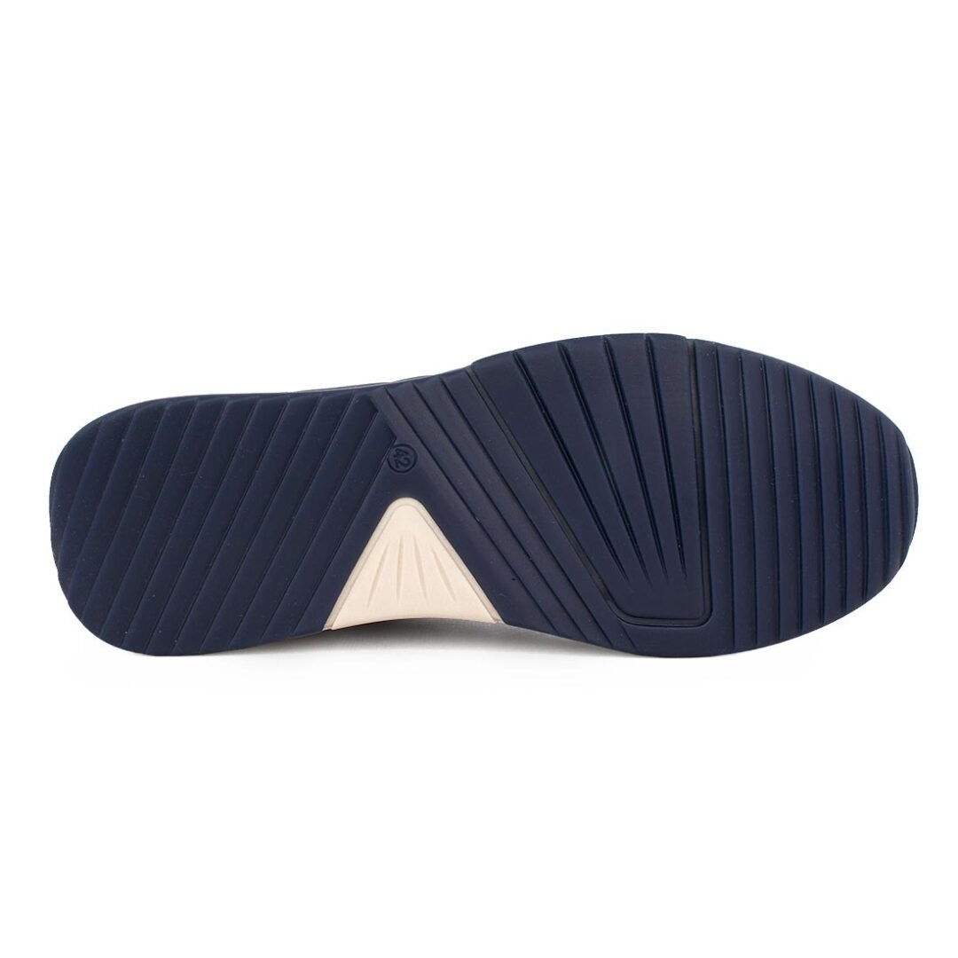 BOSS SHOES ΑΝΔΡΙΚΑ ΔΕΡΜΑΤΙΝΑ SNEAKERS ZX290/B BLUE - Image 4