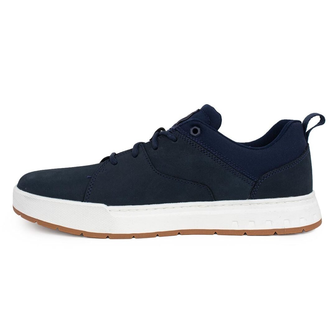 TIMBERLAND ΑΝΔΡΙΚΑ ΔΕΡΜΑΤΙΝΑ SNEAKERS MAPLE GROVE OXFORD A5Z1F 410 NAVY NUBUCK - Image 3