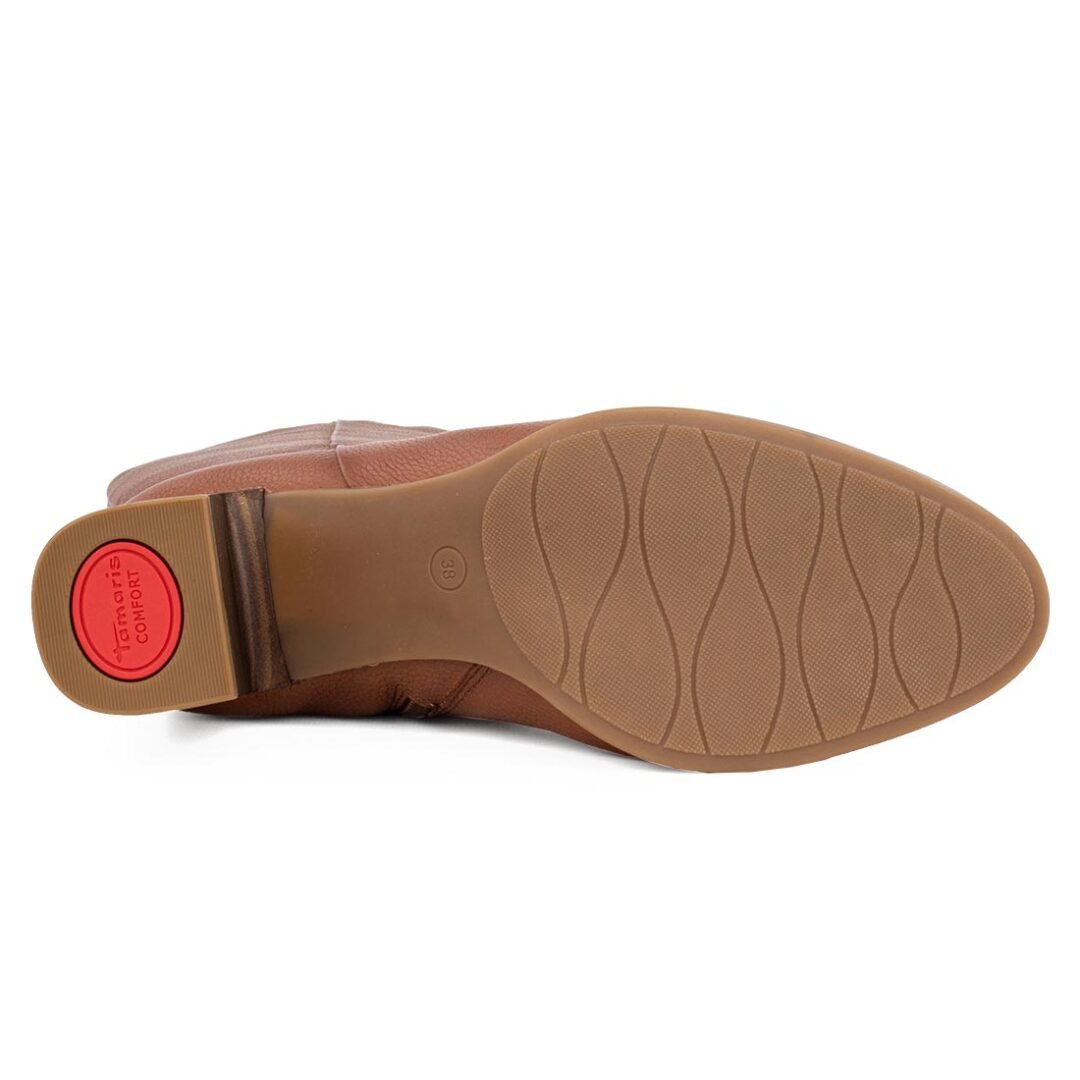 TAMARIS COMFORT ΓΥΝΑΙΚΕΙΕΣ ΔΕΡΜΑΤΙΝΕΣ ΜΠΟΤΕΣ 8-85500-41 305 COGNAC - Image 4