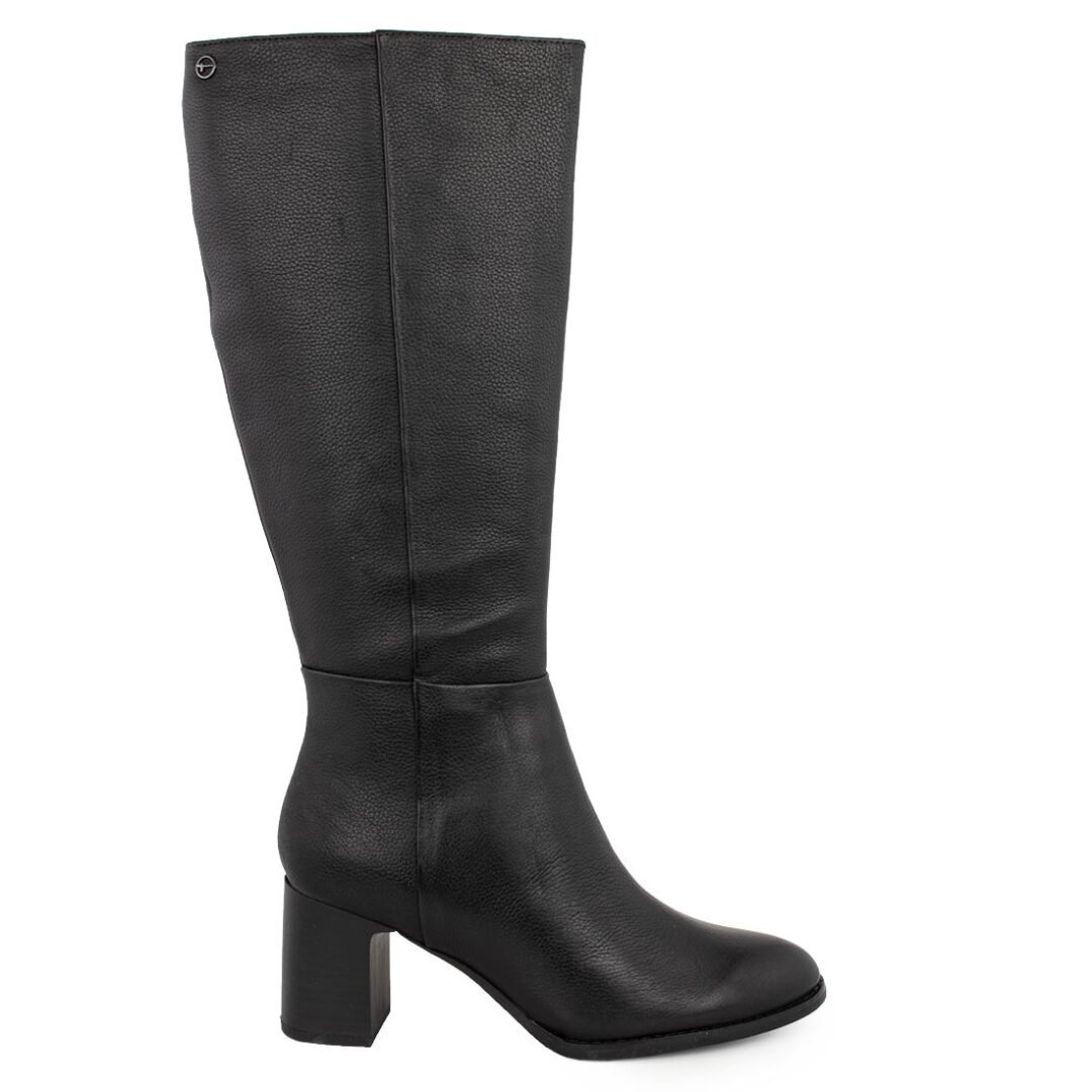 TAMARIS COMFORT ΓΥΝΑΙΚΕΙΕΣ ΔΕΡΜΑΤΙΝΕΣ ΜΠΟΤΕΣ 8-85500-41 001 BLACK
