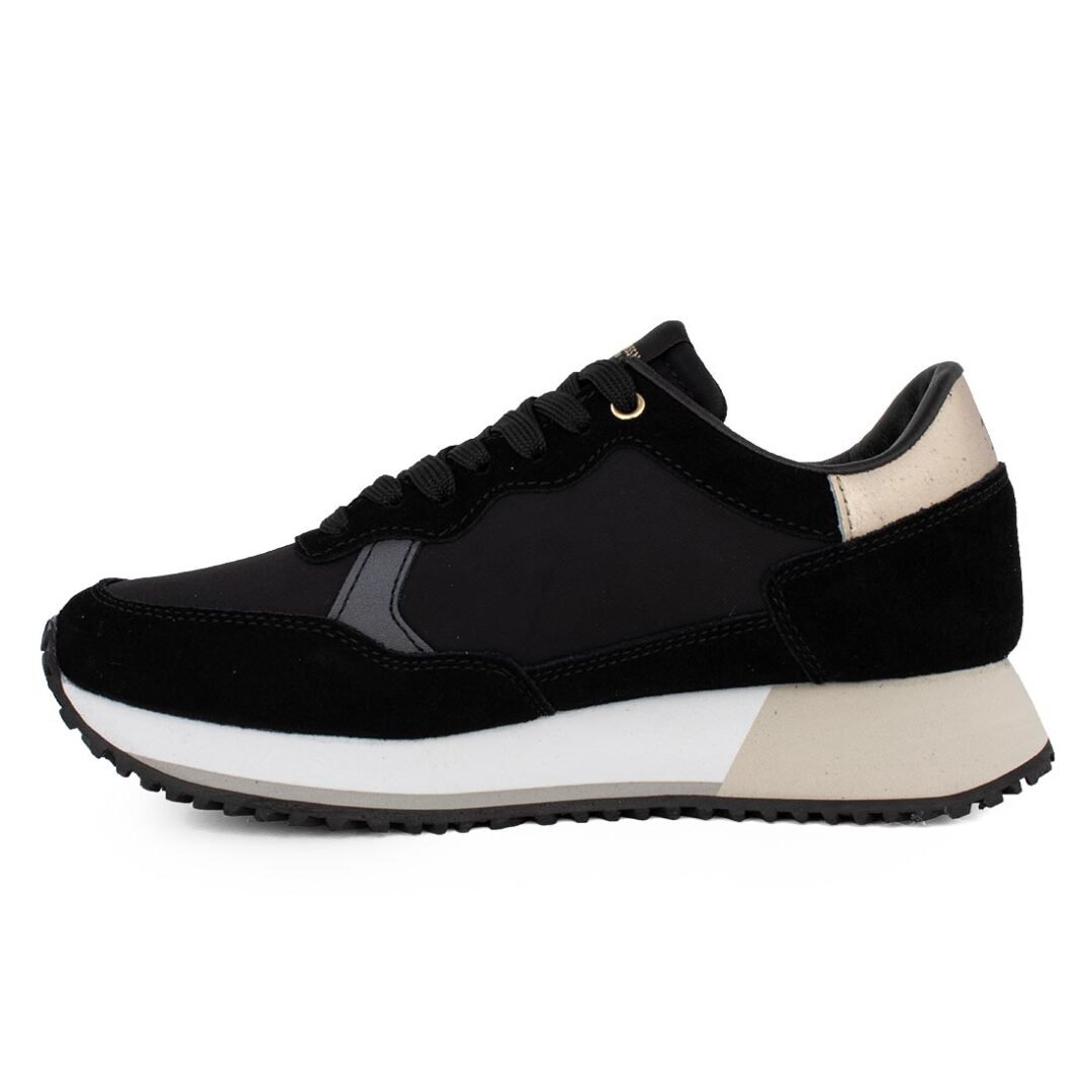 US POLO ΓΥΝΑΙΚΕΙΑ ΔΕΡΜΑΤΙΝΑ SNEAKERS CLEEF004C BLACK - Image 3