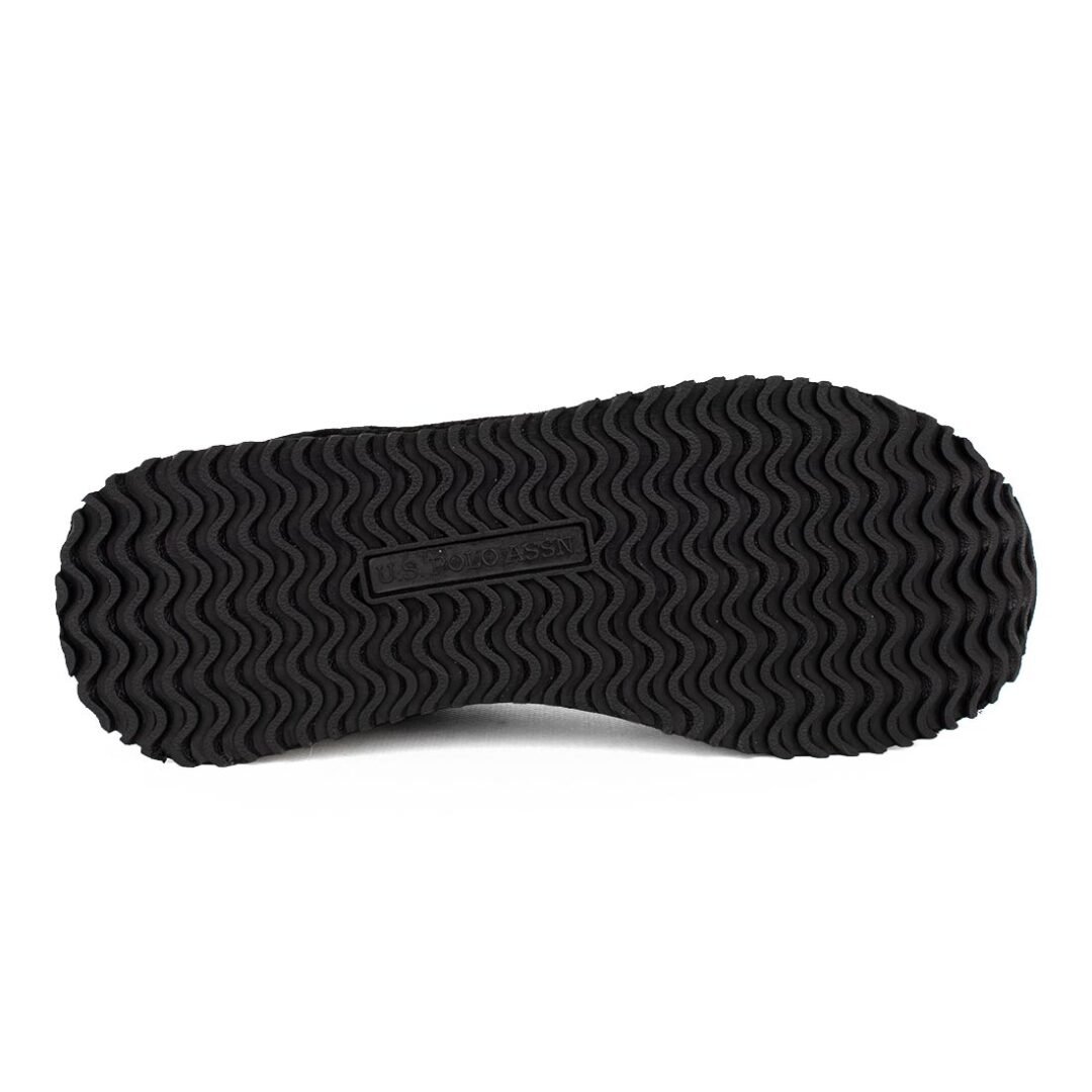 US POLO ΓΥΝΑΙΚΕΙΑ ΔΕΡΜΑΤΙΝΑ SNEAKERS CLEEF004C BLACK - Image 4
