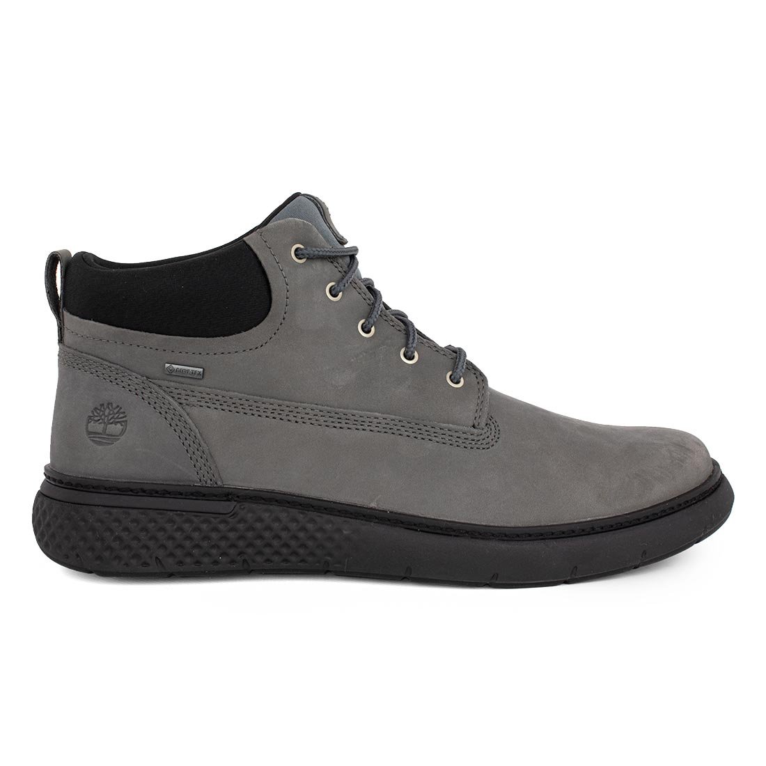 TIMBERLAND ΑΝΔΡΙΚΑ ΔΕΡΜΑΤΙΝΑ ΜΠΟΤΑΚΙΑ CROSS MARK GTX CHUKKA A432N 033 MEDIUM GREY NUBUCK