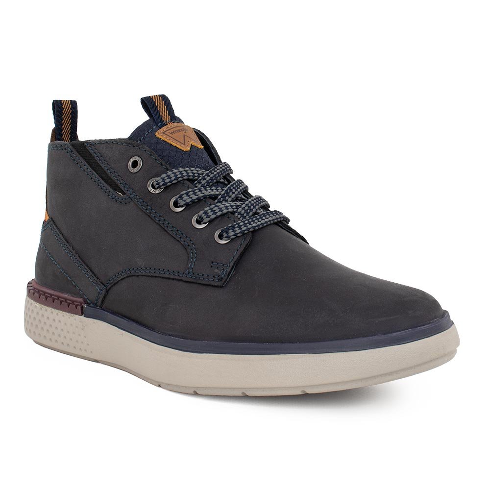 WRANGLER ΑΝΔΡΙΚΑ ΔΕΡΜΑΤΙΝΑ ΜΠΟΤΑΚΙΑ CHALLENGER ANKLE NAVY - Image 2