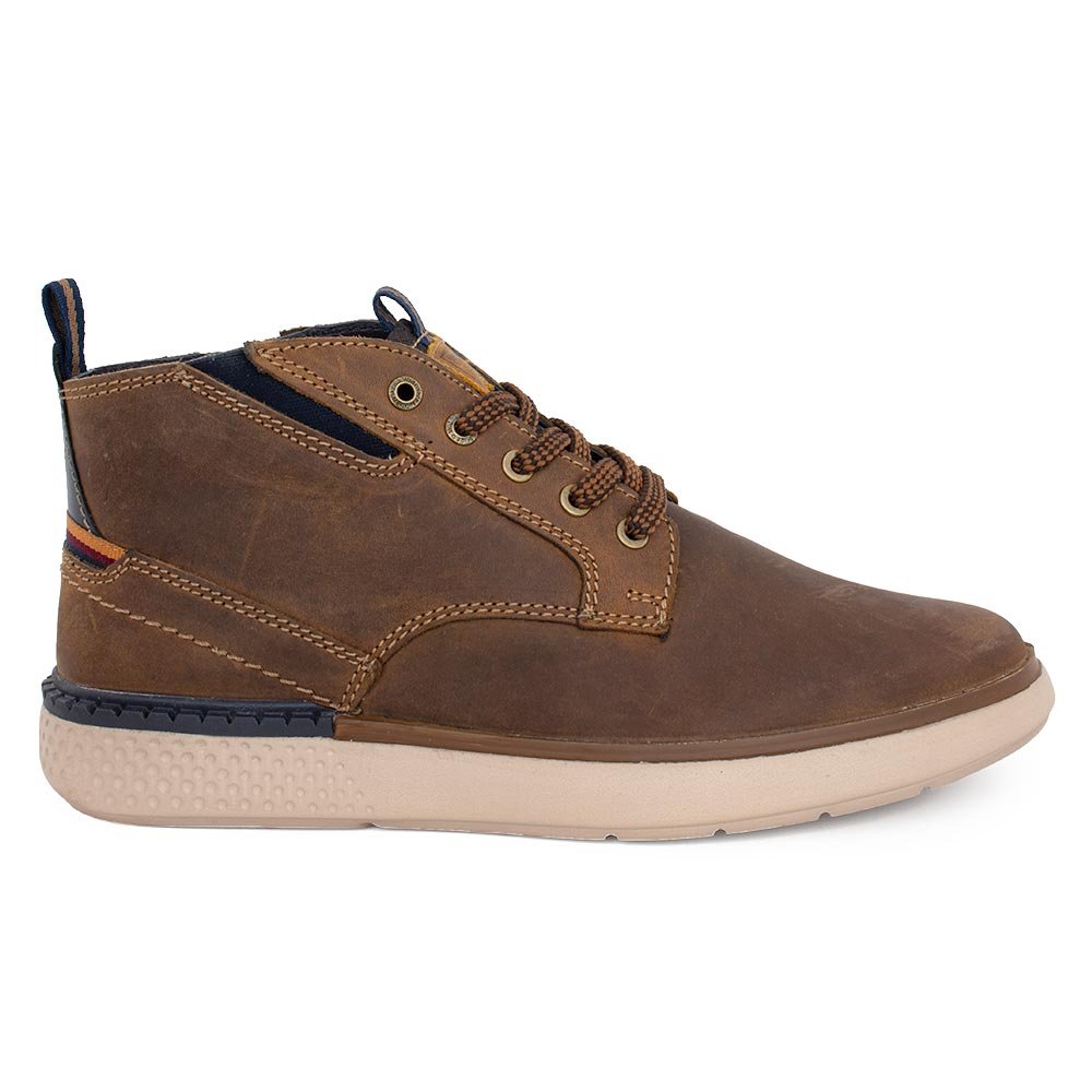 WRANGLER ΑΝΔΡΙΚΑ ΔΕΡΜΑΤΙΝΑ ΜΠΟΤΑΚΙΑ CHALLENGER ANKLE COGNAC