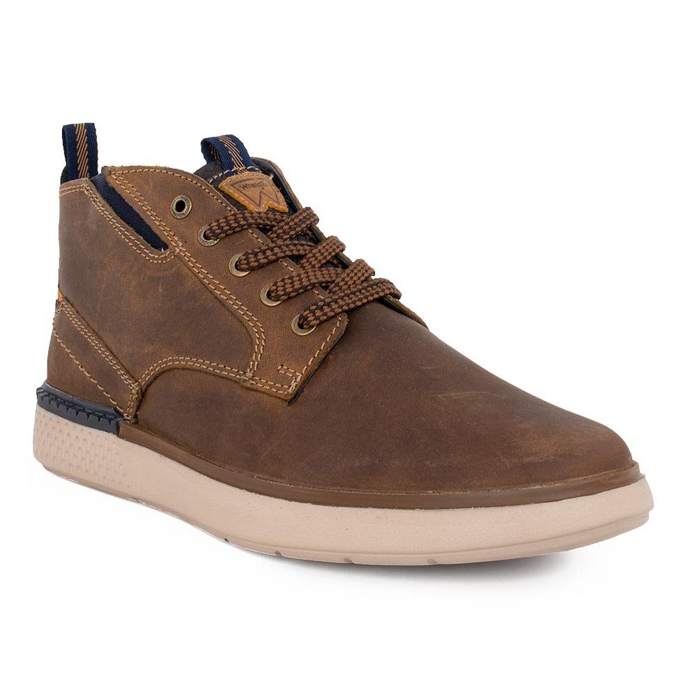WRANGLER ΑΝΔΡΙΚΑ ΔΕΡΜΑΤΙΝΑ ΜΠΟΤΑΚΙΑ CHALLENGER ANKLE COGNAC - Image 2