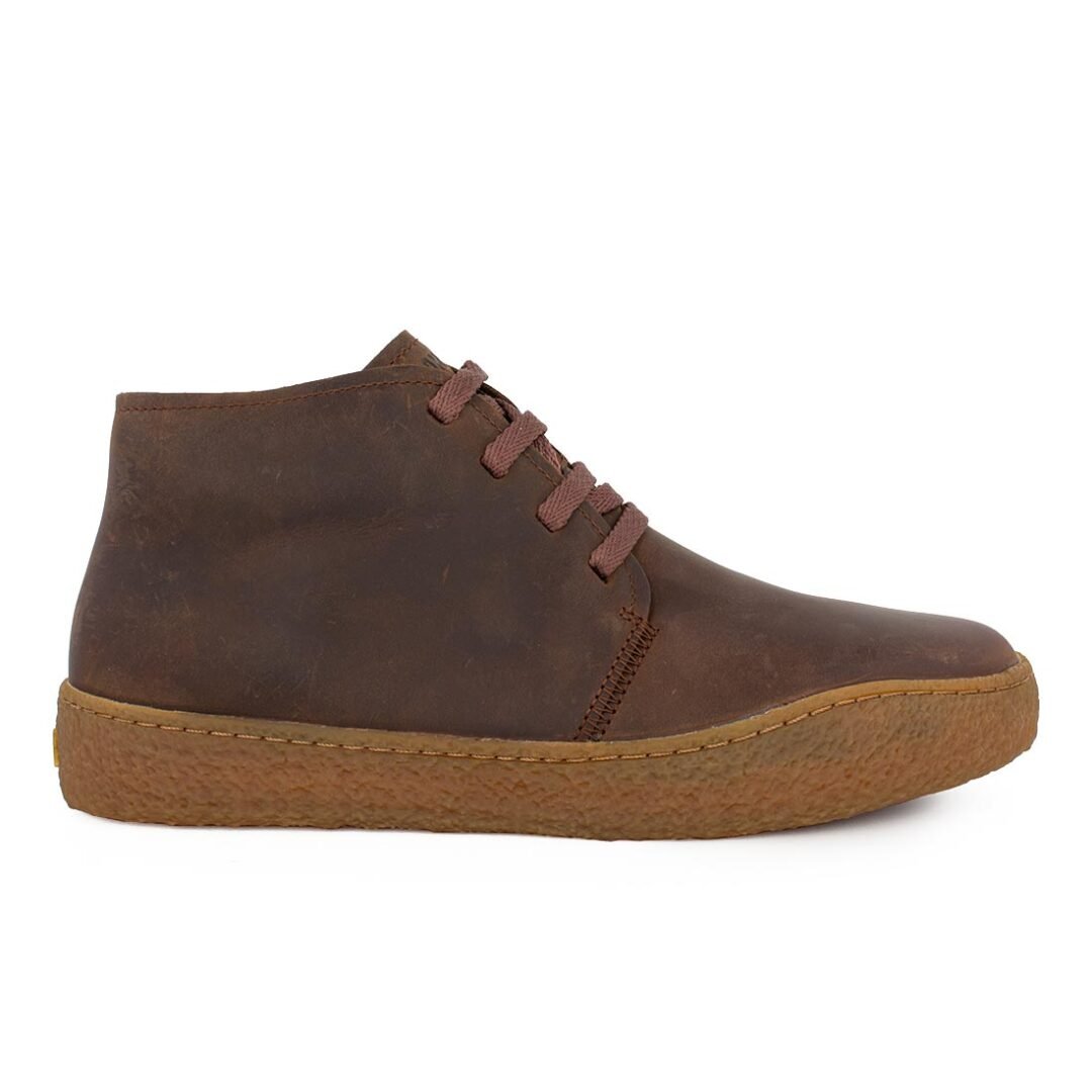 CAMPER ΑΝΔΡΙΚΑ ΔΕΡΜΑΤΙΝΑ ΜΠΟΤΑΚΙΑ PEU TERRENO K300467-001 BROWN